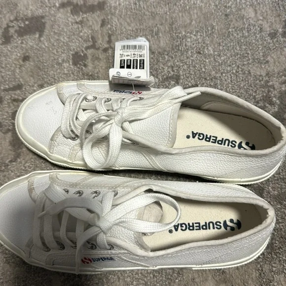 SUPERGA 2750 Leather NWT - Picture 2 of 6